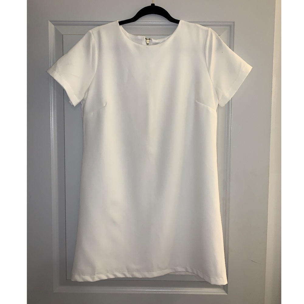 Ivory Shift Dress